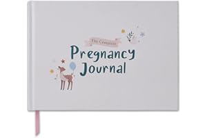 BIBI & BEAU Diario di gravidanza e libro dei ricordi regalo – Diario gravidanza per future mamme – include calendario, album di ritagli, lista di controllo e organizer (animali neonati)