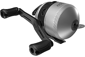 Zebco 33 Spincast Fishing Reel, Changeable Right or Left-Hand Retrieve, Built-in Bite Alert, All-Metal Gears, Pre-Spooled with Zebco Cajun Line