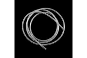 LAVMHAB Klarer PVC-Schlauch 2mm Innendurchmesser x 4mm Außendurchmesser – 3m Flexibler Vinylschlauch für Wasser, Luft & Aquarium, Leichtes Kunststoffrohr