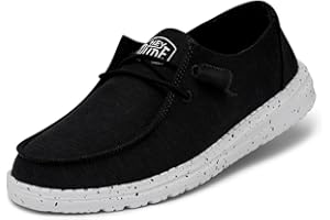 Hey Dude Damen Wendy Slub Canvas Moc Toe Shoes