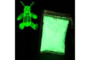 TOKISO Fluoreszierendes Pulver, 3 Farben Leuchtende Pulverfarbe, Lumineszenzpigmente DIY Pigment Nail Coating Noctilucent Powder Nachleuchtendes Farbpulver (F1)