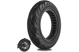 Felixstory 10x2.125 pneus solides Pour Xiaomi Mii Pro2/ 3 lite/Essential/ 4 Lite, SoFlow SO3, 10 pouces 10x2.0 Pneu Tubeless, Roue anti-explosion 10x2/54-152, Noir