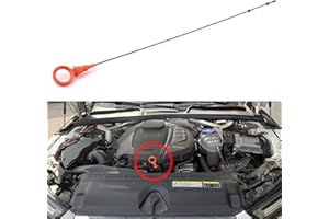 Varilla medidora de nivel de aceite de motor de coche Three T para Audi A4 B7 / A6 C6 2.0 TDI, 03G115611AE