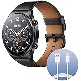 Xiaomi Watch S1 Black Con Cavo Usb-C 1M, Display Vetro Zaffiro Amoled Hd 1.43", 117 Modalità Di Allenamento, Telefonate Bluet