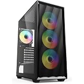 SHARKOON KASA MID TOWER PSUSUZ 4XFAN VK4 ARGB BLACK