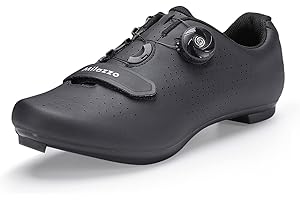Milazzo Fahrradschuhe, Rennradschuhe für Herren, Rennrad MTB Radschuhe, Mountainbike Sneaker, Atmungsaktive Peloton Schuhen Radsportschuhe Kompatibe Look SPD SPD-SL Delta Lock Pedal Reitschuhe