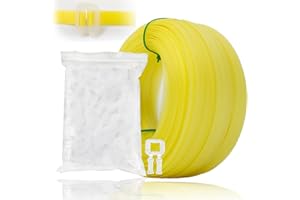 Anmas power Kit de cerclage manuel comprenant un kit de cerclage (100 m de ruban de cerclage PP + 100 clips en plastique)