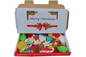 NILLKANTH Christmas Sweets Gift Box | Christmas Treats | Christmas Pick & Mix Box | Xmas Sweets Retro Candy Selection - 225g