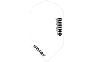 Winmau Darts Sports Rhino Slim Extra Thick Flights - Lote de 10 Plumas