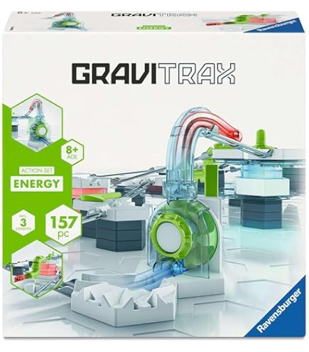 Ravensburger GraviTrax starterset, XXL, starterset, kbaan, interactieve en leerzame STEM, voor kinderen vanaf 8 jaar en volwassenen, compatibel met alle GraviTrax, 242-delig