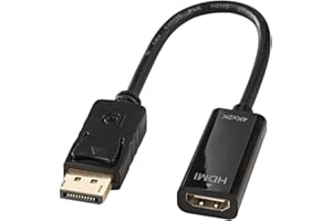 LINDY Adaptateur DisplayPort vers HDMI 4K (Passif)