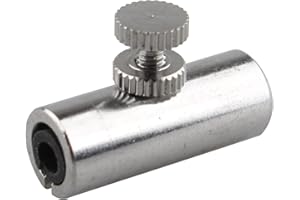 Futheda Eliminatore di toni di violoncello regolabile, eliminatore di tono, per strumento di soppressore, in cromo