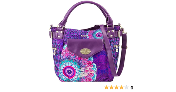 sac desigual violet