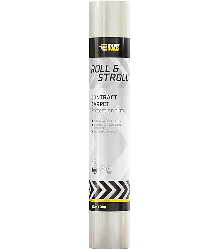 ProDec Harde Vloerbeschermfolie – Zelfklevend, Waterdicht, 50 M X 625 Mm – Bescherm Je Vloer Tegen Verf, Vuil En Morsen Tijdens Klussen