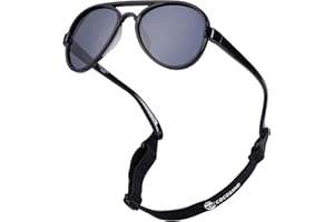 COCOSAND Polarized Baby Sunglasses with Strap Pilot for Toddler Boys Girls Age 0-2 2-6 Years Old