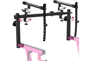 Liquid Stands 2 Tier Keyboard Stand Attachment - Adjustable Electric Digital Piano Stand for 54, 88 Key Music Keyboards & Synths - Double Extender for Square Tube Z Style Stands