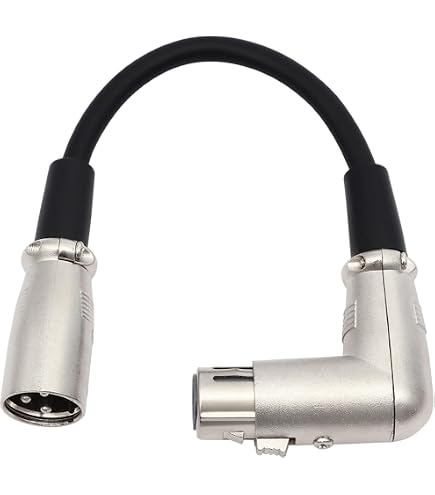 Cavo XLR 25 Piedi Staraudio SMFC-750CM – Maschio 3 Pin A Femmina REAN, Schermato Per Studio