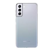 KZY İLETİŞİM Samsun Galaxy S21 Plus ile uyumlu Kapak Kamera Korumalı Tıpalı Şeffaf Silikon Kılıf