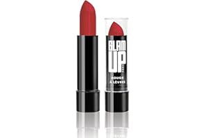 GLAM UP Glam'Up Paris - Rouge à Lèvres Onctueux et Hydratant - Texture Douce et Fondante - Couleur Lumineuse et Intense - N°11 - Rouge Passion