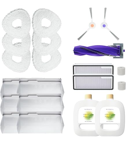 Kit D'Accessoires De Rechange Pour Aspirateur Robot Narwal Freo J3