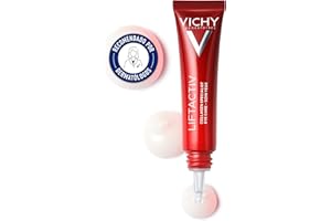 Vichy Tratamiento Contorno de Ojos Signos del Envejecimiento, Alisa y Corrige, Enriquecido con Péptidos de Colágeno, Apto para todo tipo de pieles, Liftactiv Collagen Specialist, 15ml