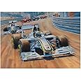 Jenson Button Brawn Formula 1 One F1 Motor Racing Car Blank Birthday Card