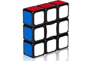 Mamowla Cubo Magico 1x3x3 Speed Cube Brain Teaser per Adulti Ragazzi Giocattolo 3D Puzzle Cube Professionale Speedcube Christmas Calza Filler Giocattoli