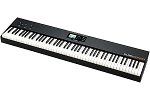 Studiologic - SL88 GRAND - Clavier maître 88 notes mécanique marteaux graduée - touche bois et surface "Ivory Feel" - surface de contrôle programmable