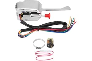 Blinkersbrytare, 12V Universal Street Hot Rod Blinkersbrytare + Blinkare för P021-TS-HL101