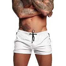 Short De Bain Homme SANFASHION - Boxer Sport Plage Mer Loisir - Maillot De Bain Court Polyester Rapide Séchage