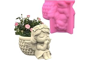 Aweisile Blumentopf Silikonform Blumentopf Beton Silikon Silikon Pflanzentopf Beton Gießform Blumentopf Beton Gießform Blumentopf Formen DIY Sukkulenten Pflanzgefäße Formen für Basteln