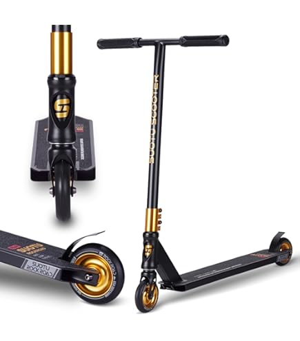 Aluminium Renforcé Apollo Trottinette Freestyle Grafitti Pro - Pour Ados & Adultes - Roues 100mm ABEC 9 - Guidon 360° Trotinette Freestyle Enfant De 8
