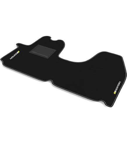 Tappetini compatibili con Piaggio Porter (NP6) 2020-2025 no decoro, kit tappetini auto personalizzati, set tappeti in moquette, tappeto auto
