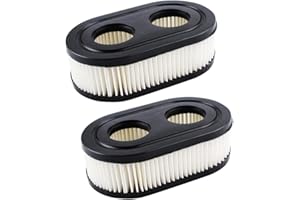 Cartuccia di pulizia del filtro dell'aria OuyFilters 2 per Briggs & Stratton 798452 593260 4247 5432 5432K Motore Lawnboy Tosatrice Repalce Stens 102-851 Oregon 30-168 Rotary 14364