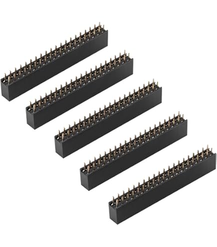 20Pcs 2.54mm 2x4 Pin 8 Pin Right Angle Male Shrouded IDC Box Header