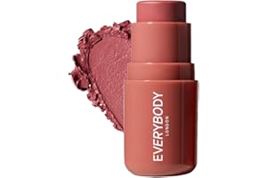 ‎EVERYBODY LONDON EVERYBODY LONDON Creme Rouge Stick, strahlend frisch, Langanhaltend, Blush Stick für eine natürlich frische Farbe, für alle Schönheitstypen geeignet, 4.8 g, Dusty Pink