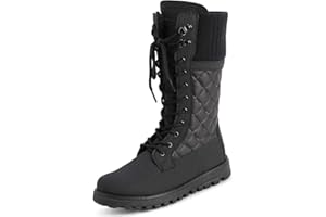 POLARR Polar Damen Schnee Dauerhaft Draussen Thermal Winter Warm Wasserdicht Mittelhoher Stiefel