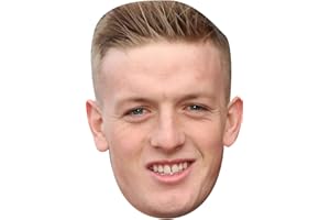 FOXYPRINTING Jordan Pickford England Football Sensation Celebrity Cardboard Party Face Mask Fancy Dress