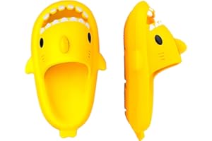 IASKDIN Pantuflas de Tiburón Verano para Niña Niño Chanclas de Playa para Hombre Mujer Zapatillas de Ducha Shark Slippers Sandalias Zapatos de Piscina