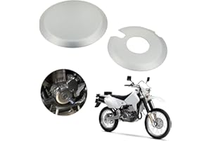 AnXin Engine Ignition Clutch Case Savers Guards Kit Protector Set Cover Aluminum Alloy for DRZ400 DRZ400S DRZ400E DRZ400SM KLX400 Silver