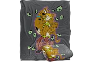 LOGOVISION SCOOBY DOO! Silky Touch super miękki koc narzuta, 152 x 127 cm
