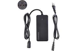 ‎HANERIDE HANERIDE Li-Ion Ladegerät 36V ersetzt BMZ Stecker Rosenberger für Zur Verwendung mit 36V(42V) Batterien mit Rosenberger-Stecker für Gazelle (36V 2A)