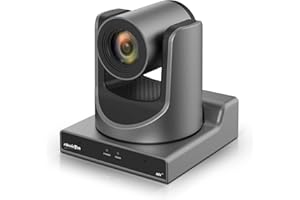 zowietek Caméra PTZ Nouvelle PoE | Suivi IA | Zoom Optique 30X | NDI|HB (Full NDI) avec Sorties SDI, HDMI et USB simultanées | Diffusion en Direct IP pour réunion, église, événements, enseignement