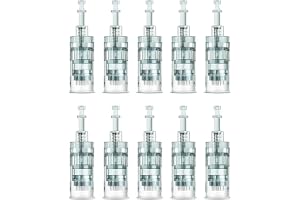 10 stycken mikroneedling-pennnålar, microneedling ersättningspatroner M8