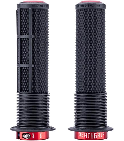 Impugnature DMR Brendog Deathgrip Race Edition – Flangiate – Nere – Lock-On – Con Bar Ends
