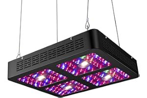 Niello 1200W CREE COB LED élèvent la lumière, Lampe de culture à spectre complet avec guirlande, Lampe de culture pour Plantes d'intérieur, lampe de culture à LED Serre Floraison