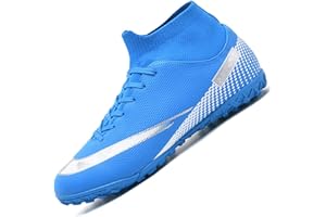 Puvvtyi Fussballschuhe Herren Leichte Fussballschuhe Ohne Stollen Fußballschuhe Jungen Mädchen