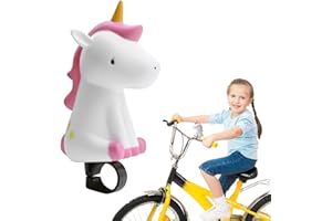 GUOYOU Timbre Bicicleta,Timbre Bicicletas Infantil Accesorios para Bicicleta Bocina Bicicleta Infantil Unicornio Campana Divertido Niños de Bicicletas y Scooters,para Niños y Niñas
