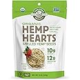 Manitoba Harvest Organic Hemp Hearts Raw Shelled Hemp Seeds with 10g Protein & Omegas per Serving (12oz)