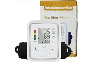QUTRYVEN Blood Pressure Monitors, CE Certified Approved UK, Standard Blood Pressure Monitor Upper Arm Blood Pressure Machine for Home Use, Upper Arm Large Cuff 22-32cm(Blood Pressure Machine)